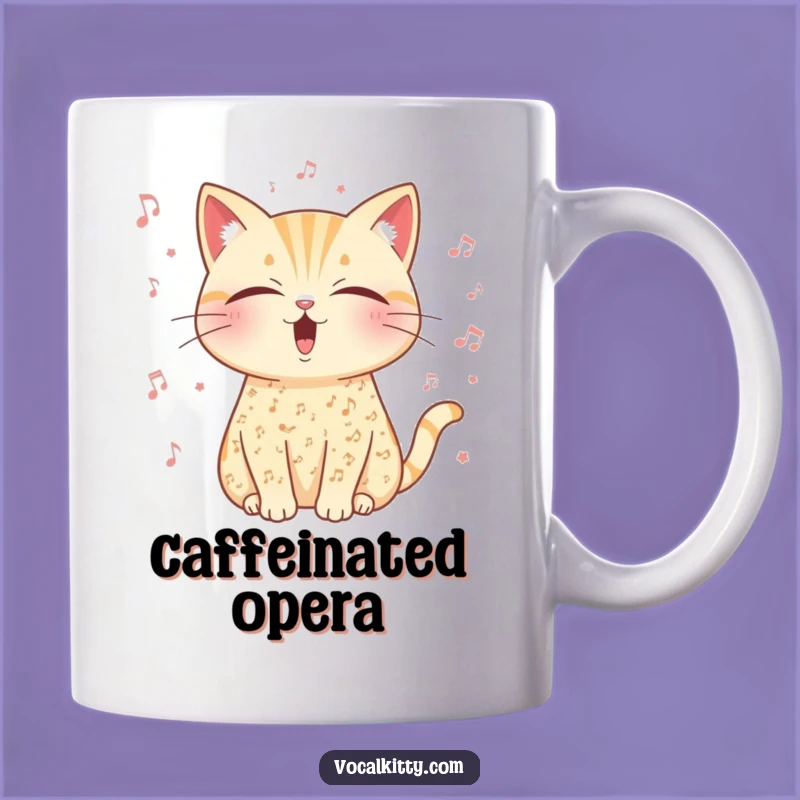 Funny Musical Cat Mug - Lost in Song Gift for Music Lovers!