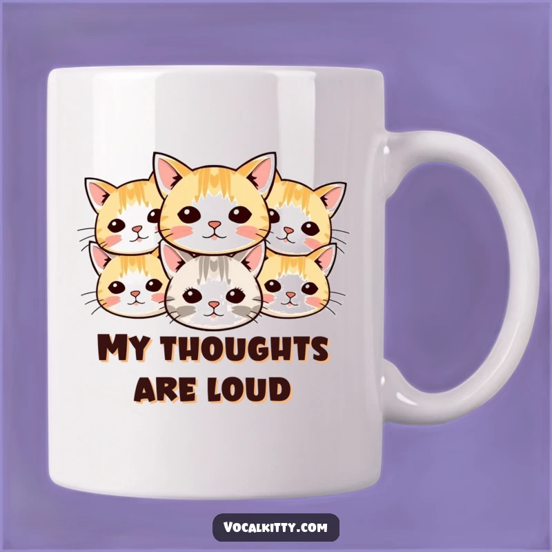 Funny Cat Head Mug: Whisker Explosion of Cuteness, Perfect Gift for Cat Fans