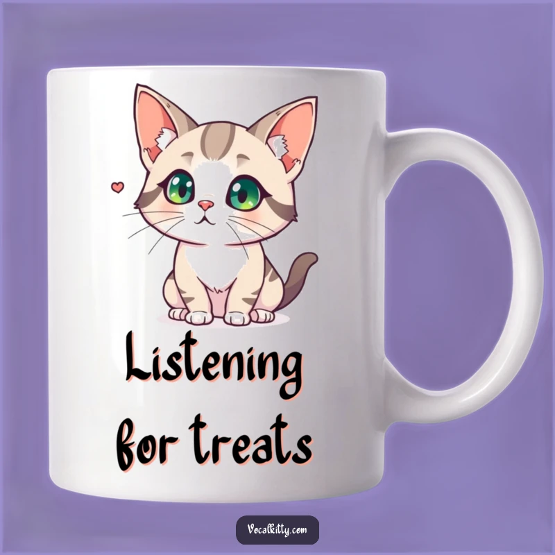 Funny Cat Big Ears Mug - Hilarious Gift for Attentive Felines!