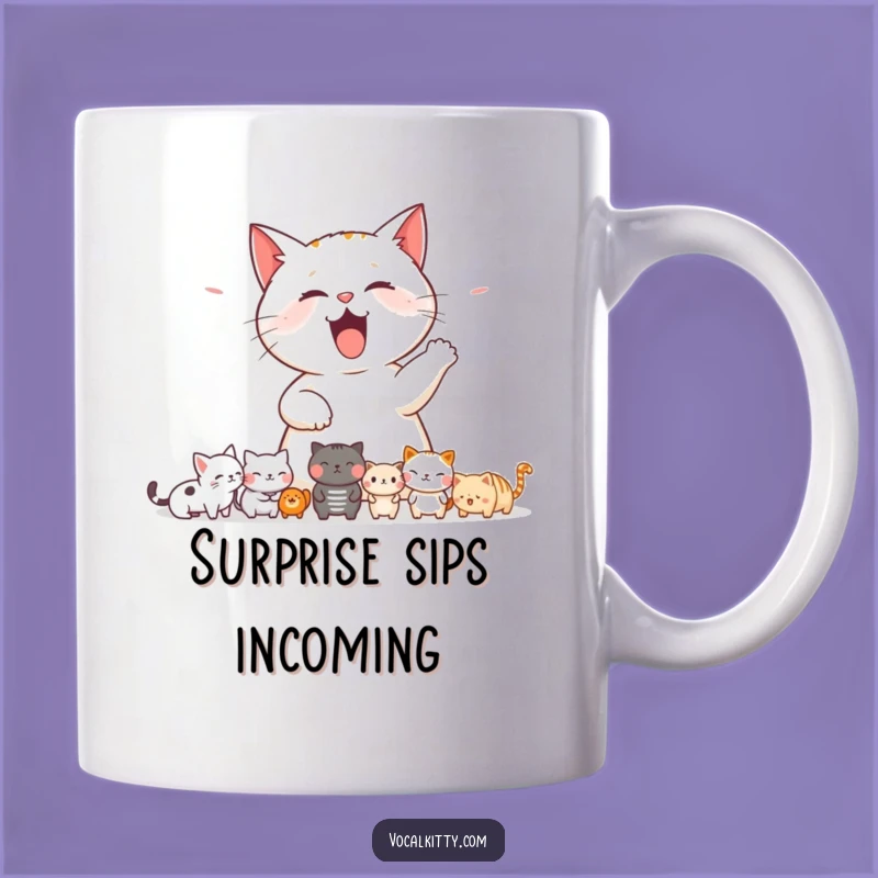 Funny Cat Startling Animals Mug: Hilarious Pet Gift for Cat Lovers