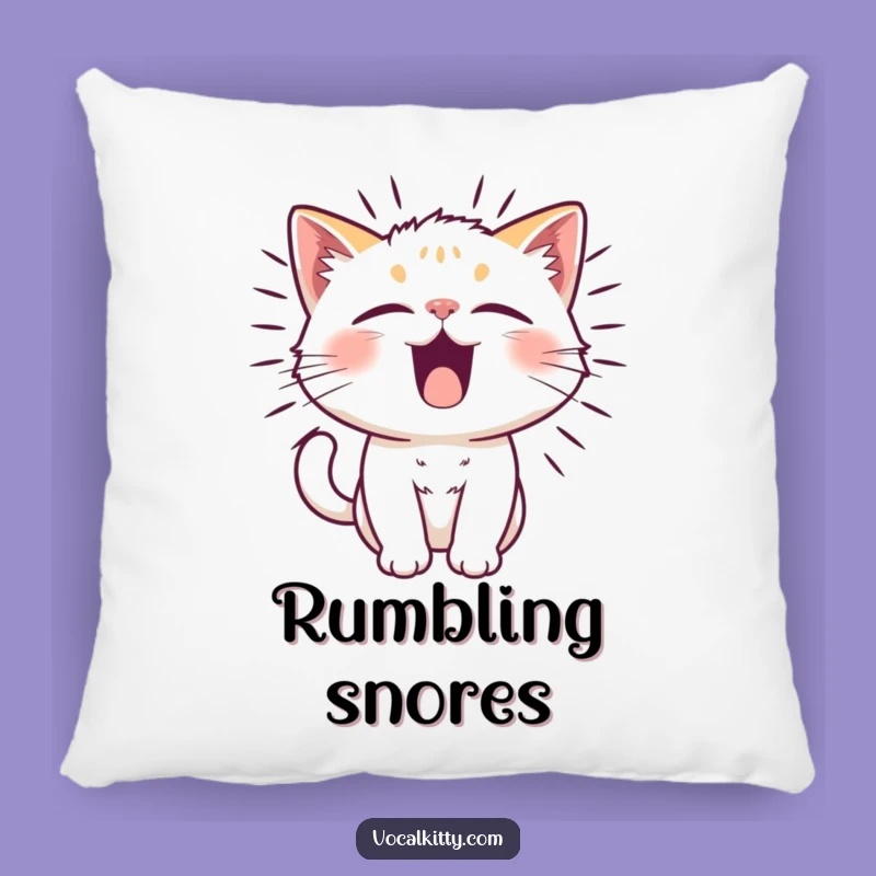 Funny Vibrating Cat Pillow - Soft Noise Reaction Cushion Gift