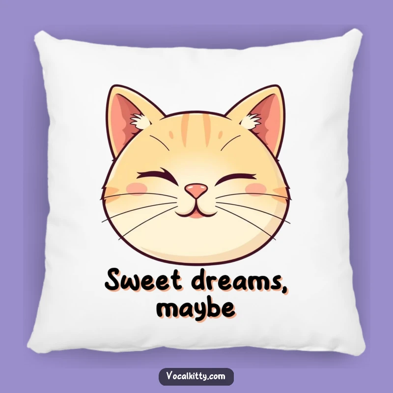 Funny Winking Cat Pillow: Cozy Comfort with a Playful Wink, Perfect Gift