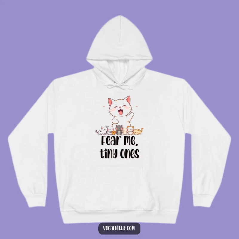 Funny Cat Startling Hoodie: Cozy and Hilarious for Cat Fans