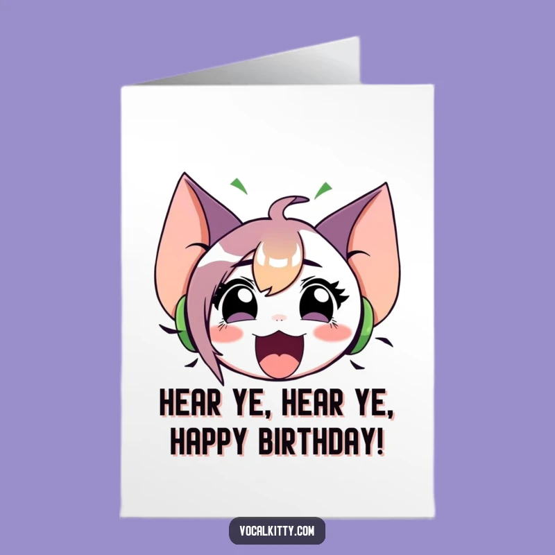 Free Printable Funny Birthday Card: Loud & Proud Celebration, Downloadable Gift