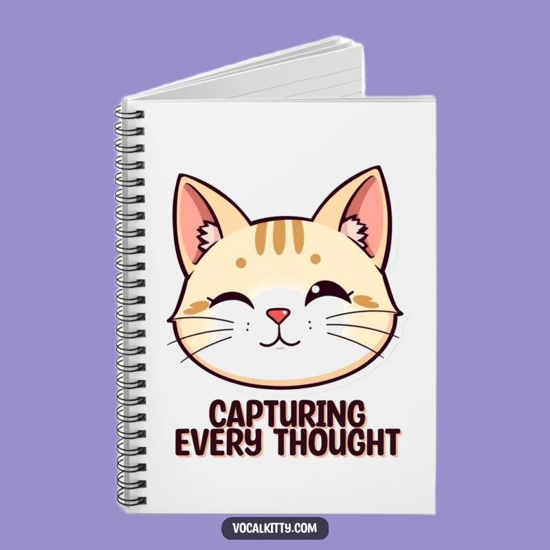 Funny Alert Cat Head Notebook: Journal Your Focus - Cute Funny Gift
