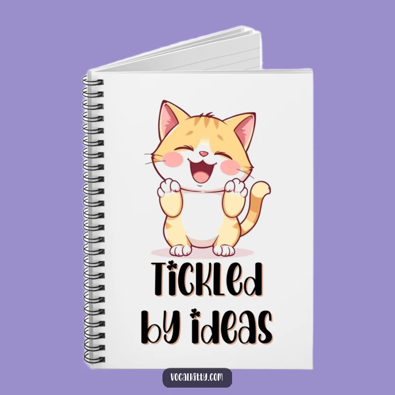 Funny Giggling Cat Notebook: Jot Down Your Funniest Thoughts!