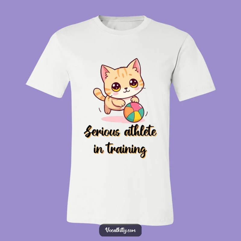 Funny Cat Chasing Ball T-Shirt: A Hilarious and Playful Tee for All Ages