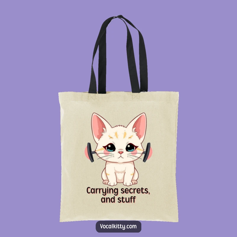 Funny Big Ear Cat Tote Bag: Carry Your Essentials With This Hilarious Accessory
